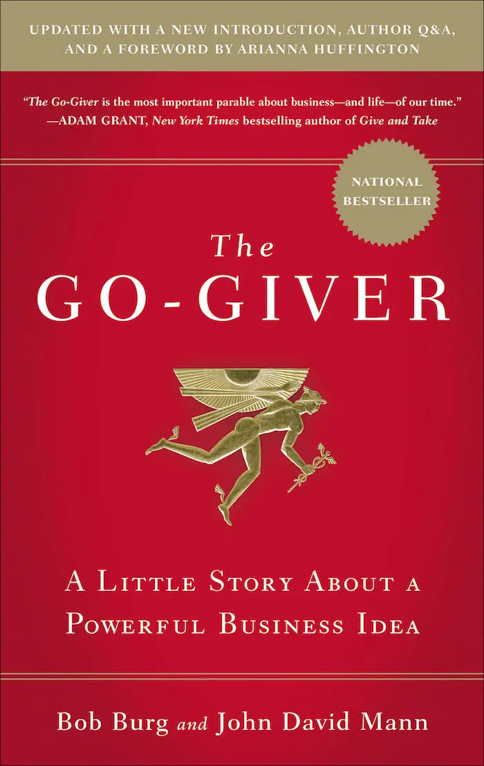 The Go Giver Bob Burg and John David Mann Book Cover