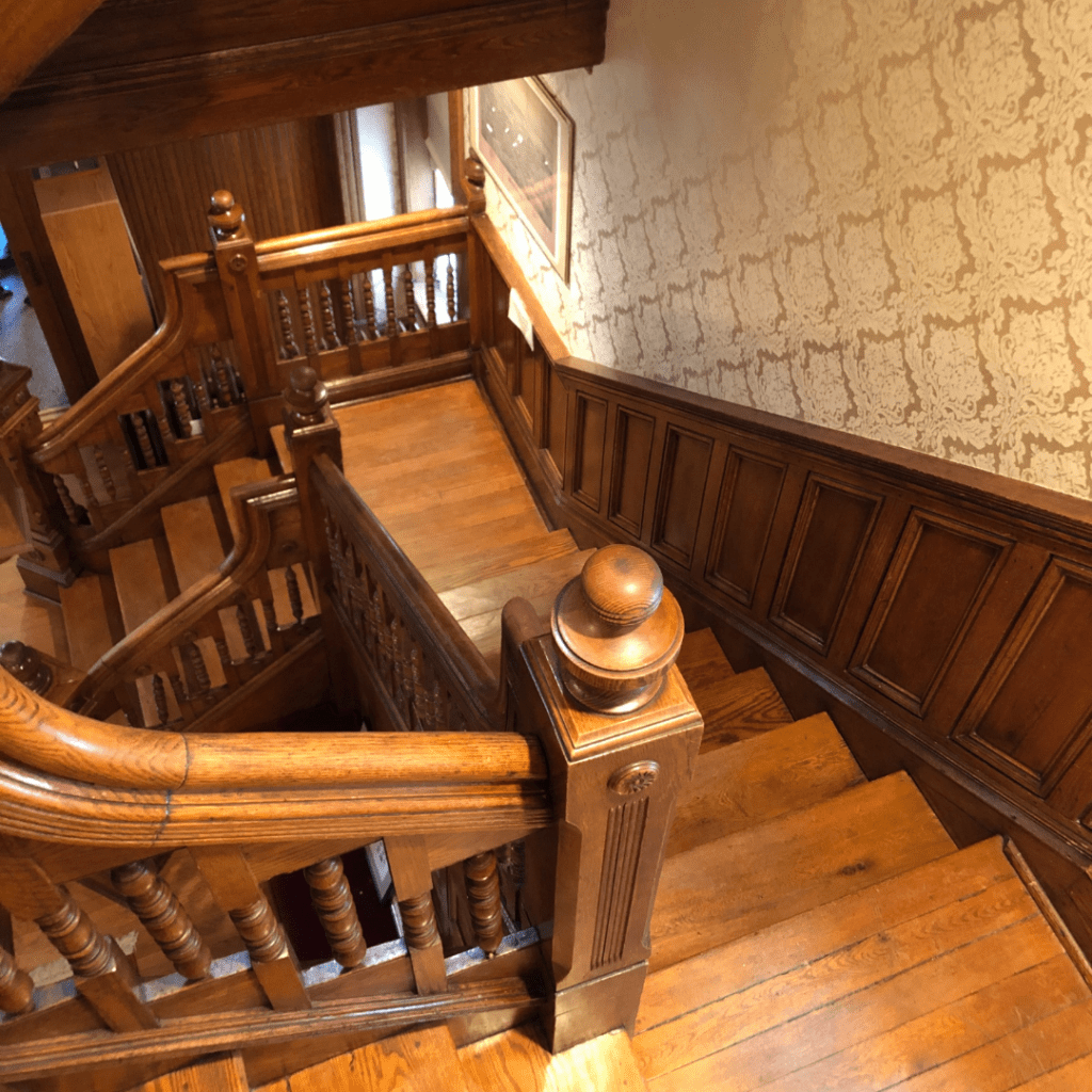 oller house waynesboro staircase
