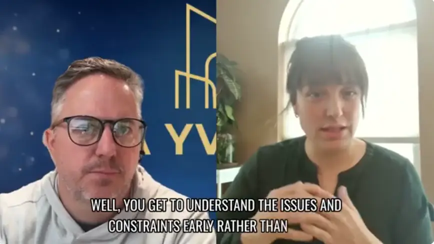 Jessie Ellis discussing architecture and project planning on the Systems Are Sexy podcast